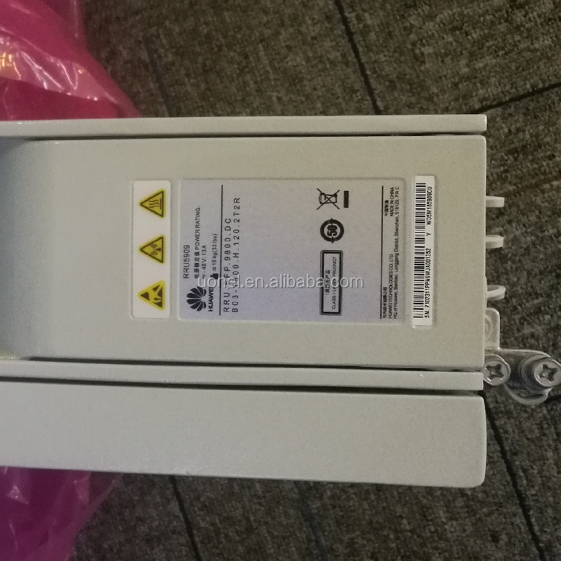 RRU5909 02312NUS WD5MIRULC10H WUYI TX2110-2170MHz/RX1920-1980MHz -48VDC 9.8G 2T2R 2*60W