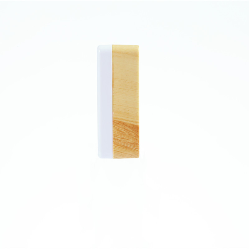 Wood Grain Bathroom Soap Stand Plastic