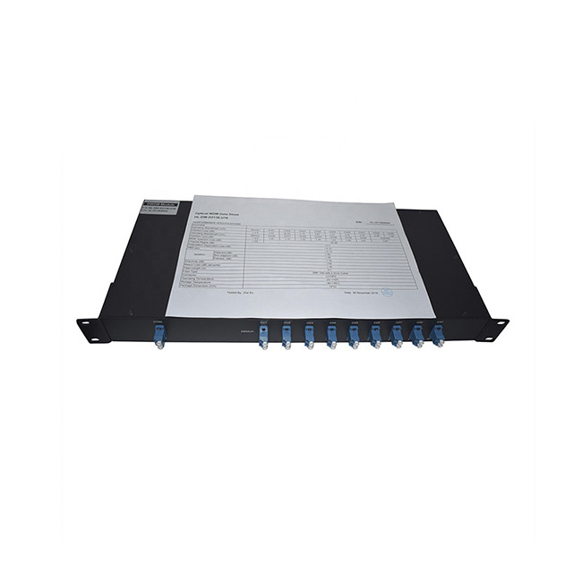 18CH 4CH Wdm Mux And Demux Rack Mounted Coarse Wavelength