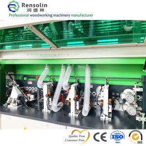 6 Functions Edge Banding Machine Gluing Trimming And Wood Buffing Compact