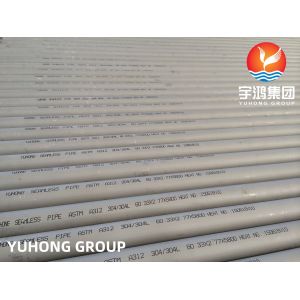ASTM A312 TP304 304L Seamless And Welded Pipe High Temperature