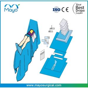 China Cardiology Procedure Pack Cardiovascular Drape Pack with Drape on sale