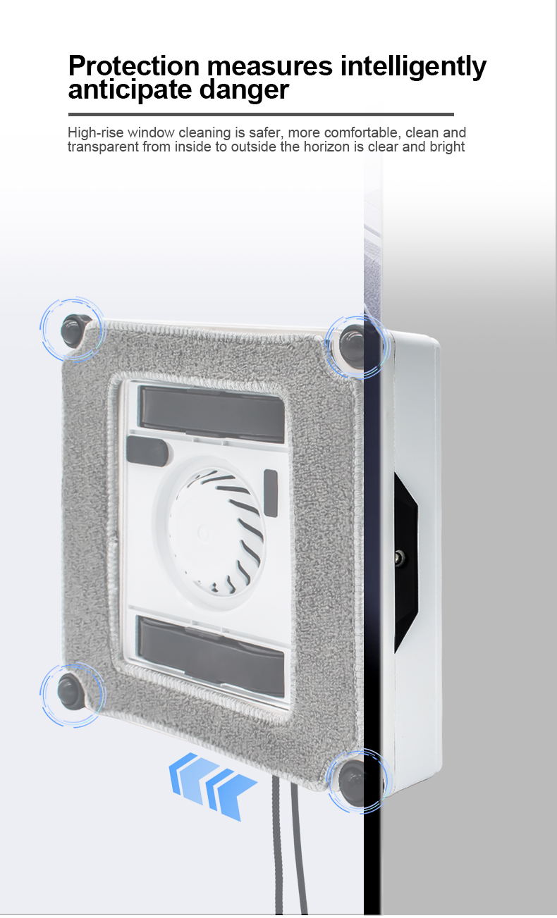 72 WATT Window Cleaning Robot Intelligent Automatic Window Washer