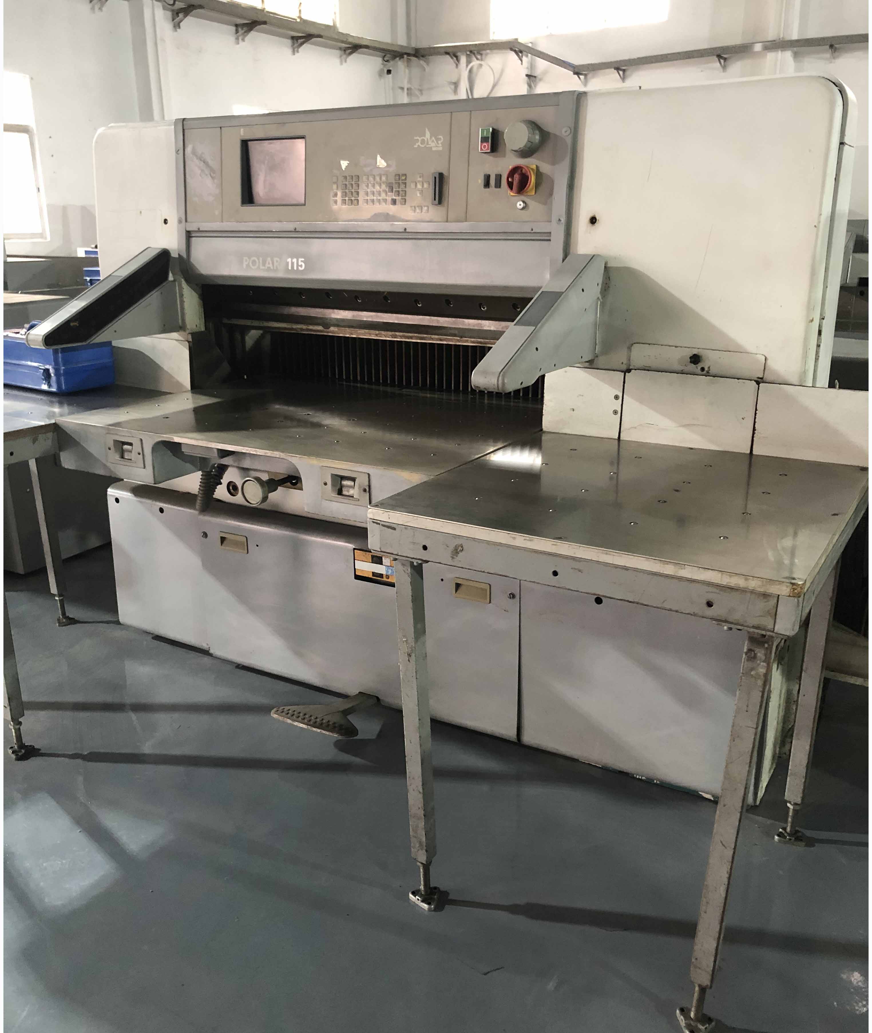 High Productivity Computerized Polar 115cm Paper Guillotine Programming Paper Cutting Machine