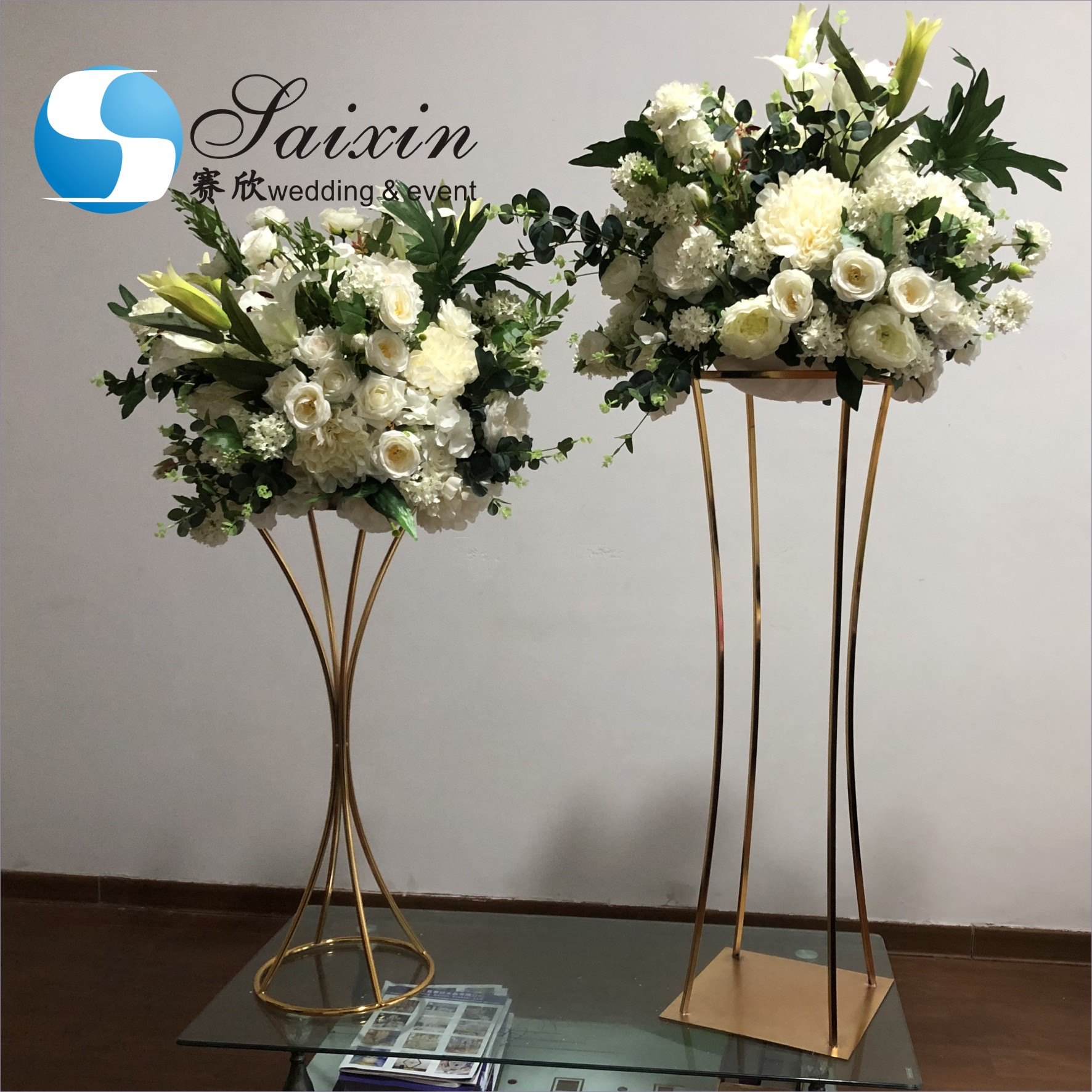 Fake Balls Wedding Artificial Flower For Sale Customized Wedding Table Centerpieces