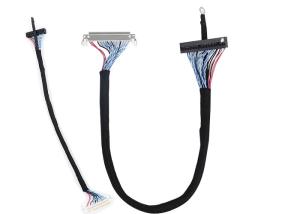  Low Noise iPad Screen 15 Pins 0.5mm LVDS Cable Manufactures