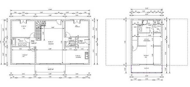 Multi Layer Light Steel Villa House Architectural Design Customized Prefabricated
