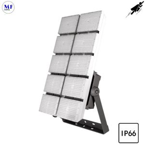 China 5 Years Warranty 960W LED Stadium Flood Light 3000K-6500K High Color Rendering Index Waterproof Ik10 8 Modules Design on sale China 5 Years Warranty 960W LED Stadium Flood Light 3000K-6500K High Color Rendering Index Waterproof Ik10 8 Modules Design on sale