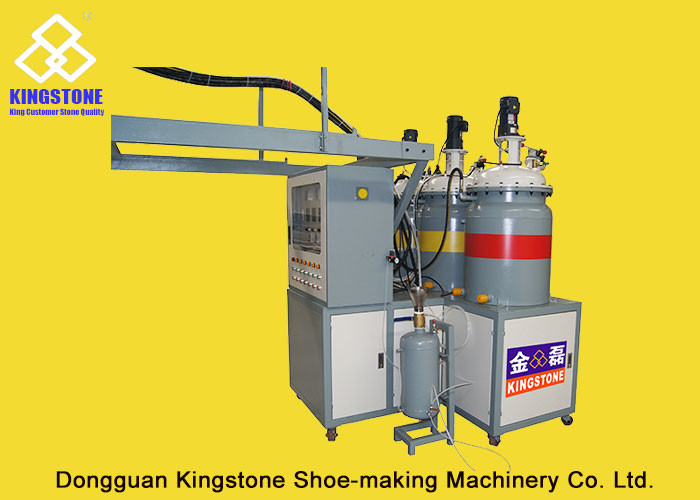 Single / Double Color Pu Shoe Making Machine , Polyurethane Pouring Machine
