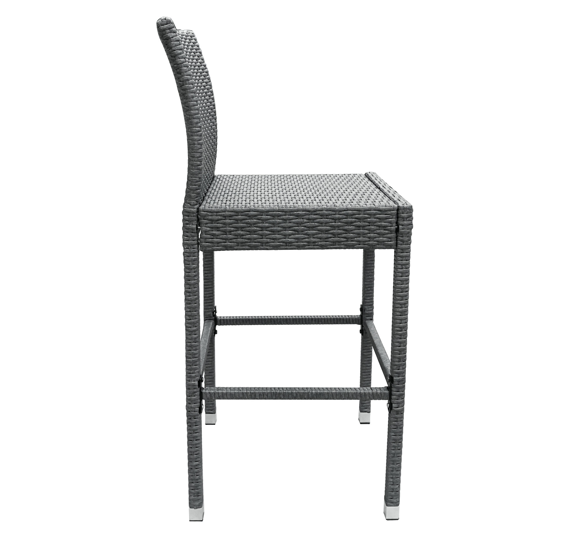 Vintage High Wooden Black Metal Bar Stool Set Of 4 Chair School Gym Workshop Home Bar