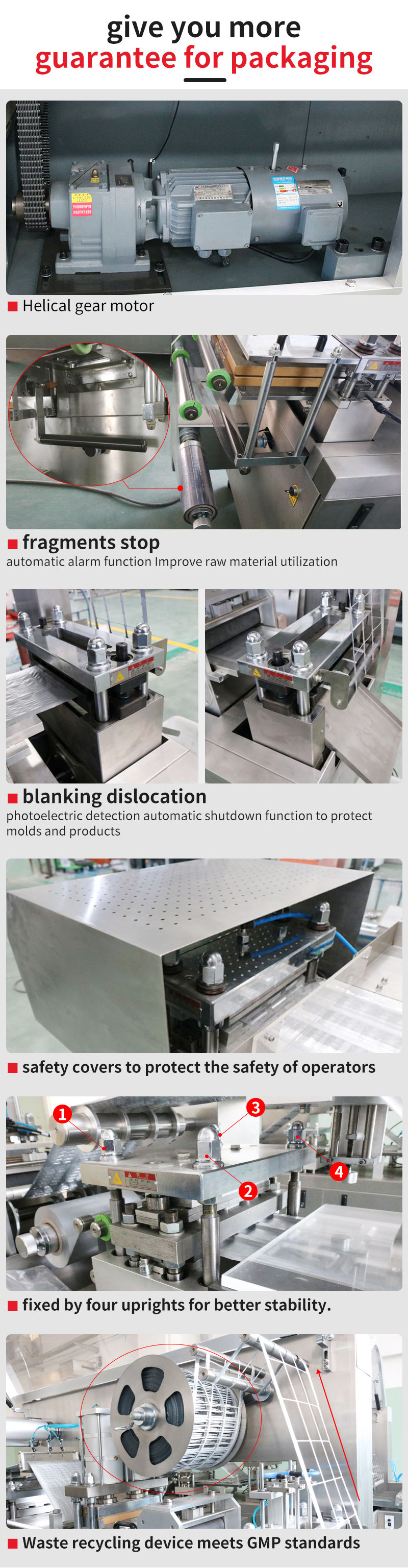blister packing machine for syringes