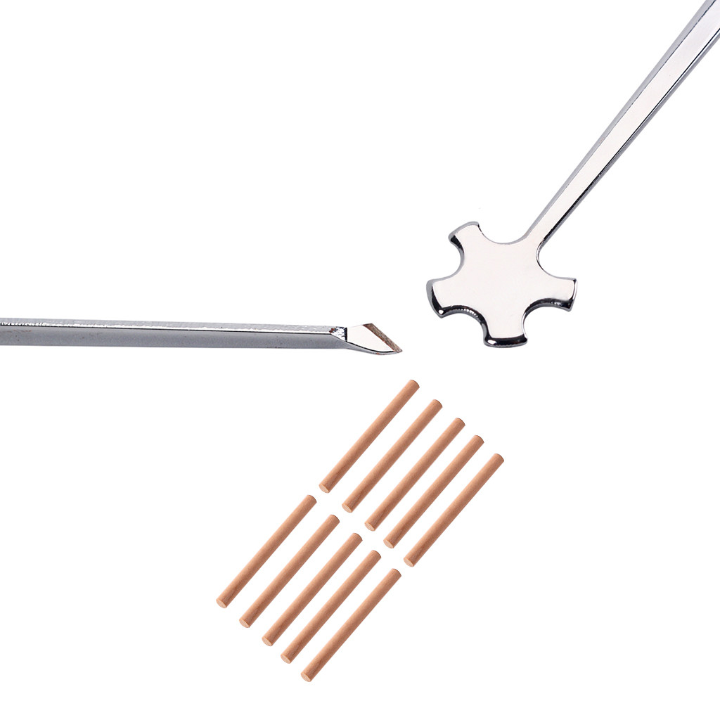 Stainless Steel Silver Violin Sound Post Setter Tool 241*1.86 MM