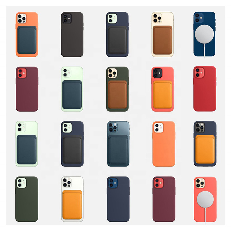 OEM ODM Phone Wallet Case Magnetic Card Holder For IPhone 12 Pro Max