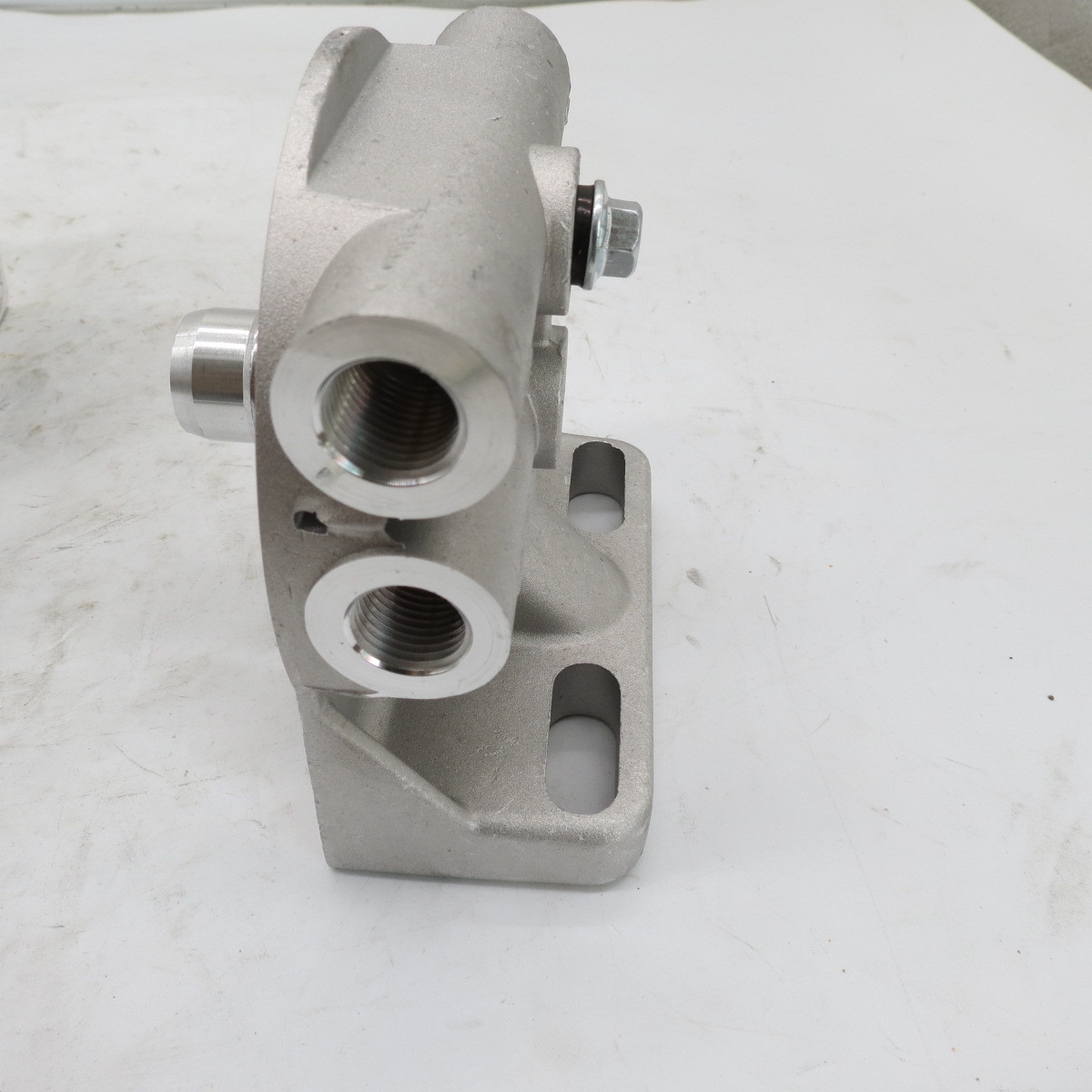 aluminum fuel filter high quality diesel fuel filter seat for Mann filter head PL420