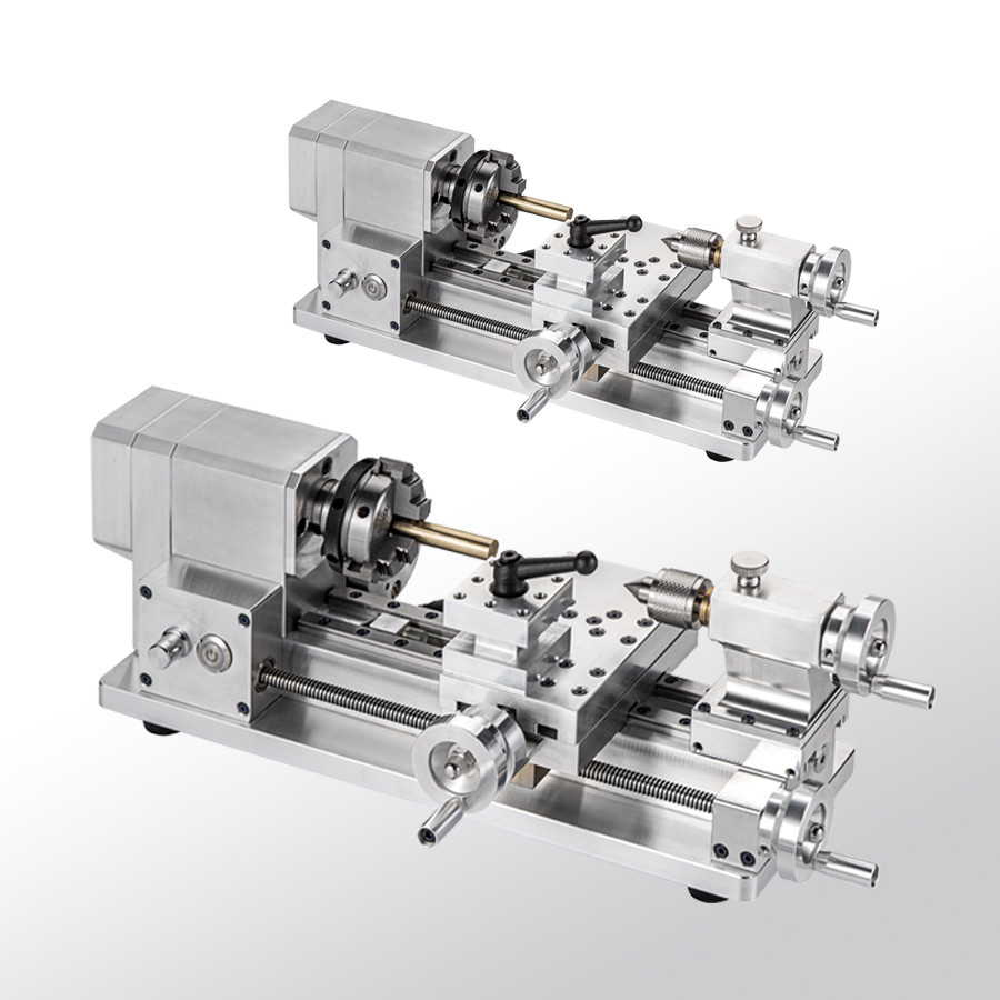  Portable High Precision CNC Miniature Machining Mini Lathe Machine Manufactures
