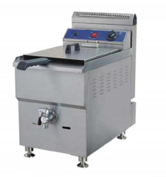 Professional Stainless Steel Electric Frying Equipment for Effortless Food