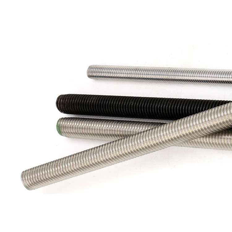Industrial Carbon Steel Thread Rods Length 1m - 3m Customized Full Threaded Rod