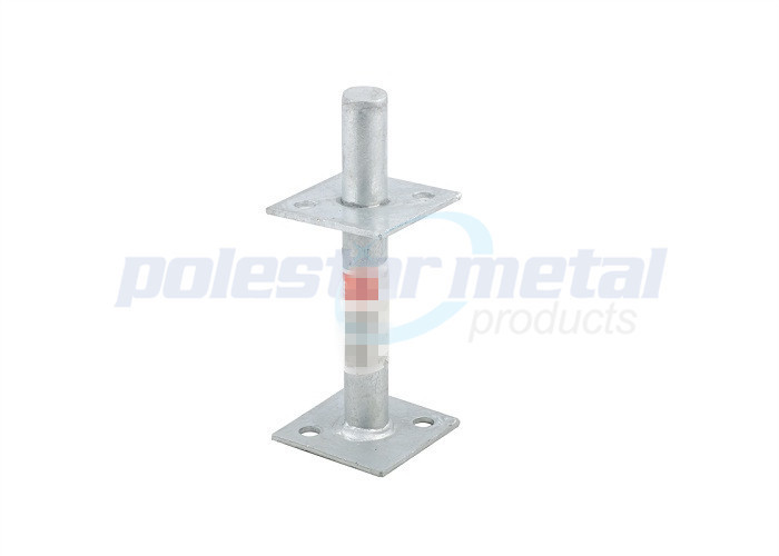 120 x 200mm Hot Dipped Galvanised Steel Full Stirrup Post Anchor For Wooden House