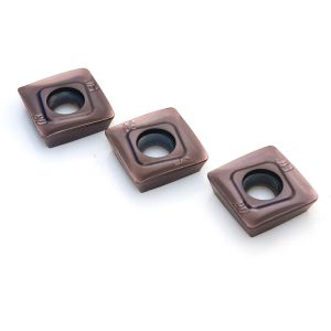 China Tungsten Carbide Indexable Turning Inserts Cutter HRC91-93.5 SOMT12T308PEER on sale
