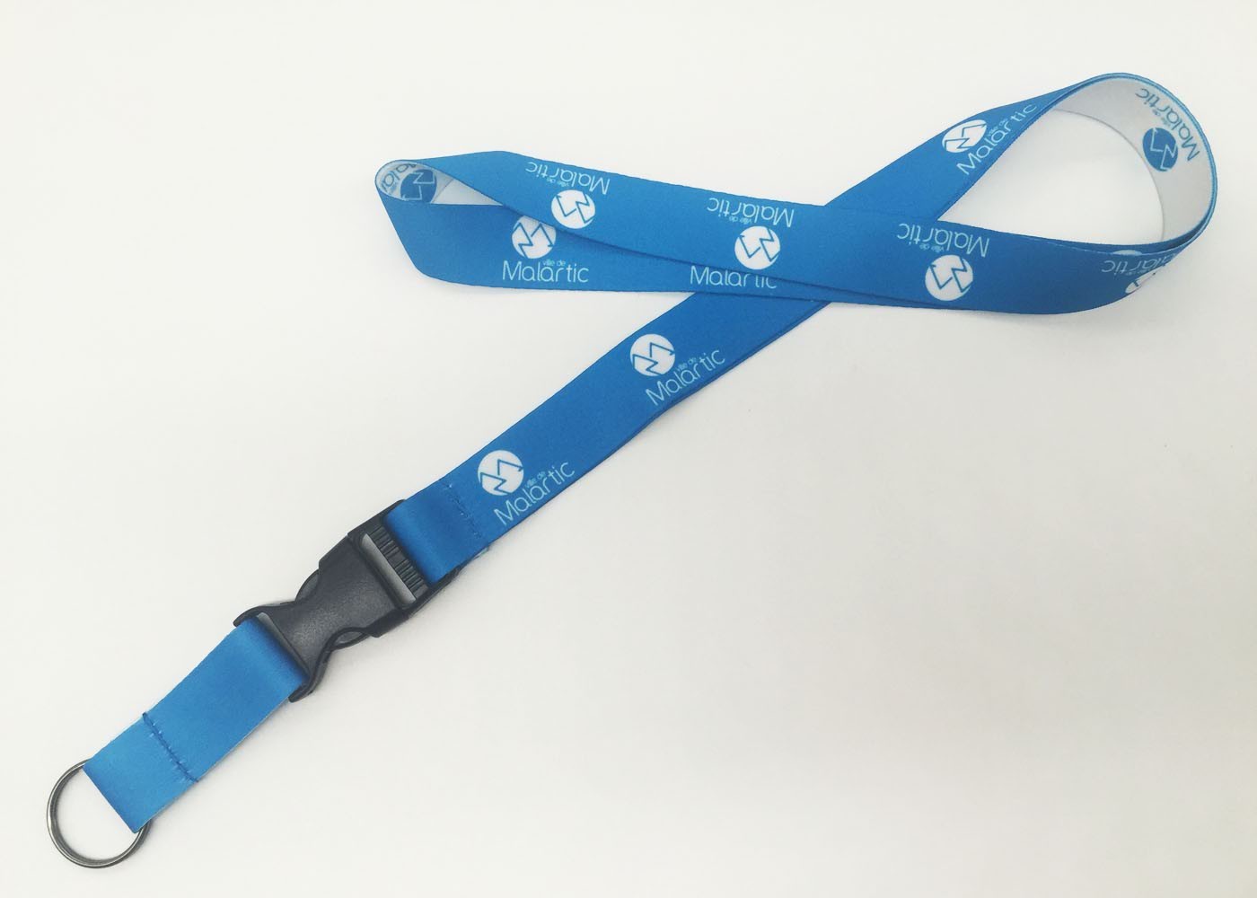 School Use Polyester Dye Sublimation Lanyards Customized Logo For Safety