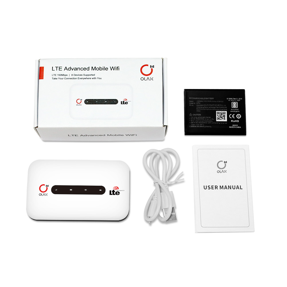 OLAX MT20 4g Pocket Modem Tablets MIFI Wifi Router 150mbps With Sim Card
