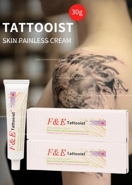 30G Anesthetic Numbing Cream / F&E Tattooist Skin Painless Cream Lasting For 3