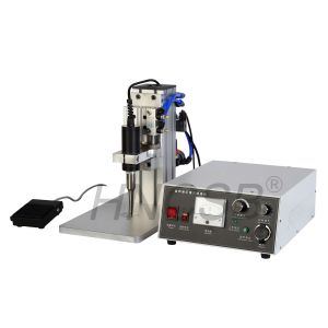 500W Automatic Earloop Welding Machine 28KHZ foot pedal control