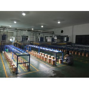 Round Copper Wire Annealing Machine 32Pcs Φ300 Bobbin With Hot Dip Tinned Method
