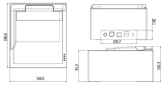 High Speed Kiosk Passport Reader with 500 DPI Resolution and Built-In Scanner