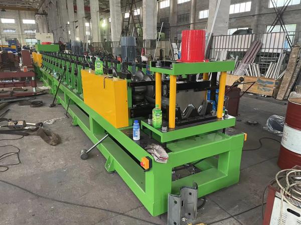 2-4mm Thickness Galvanized Steel Highway Guardrail Roll Forming Machine With