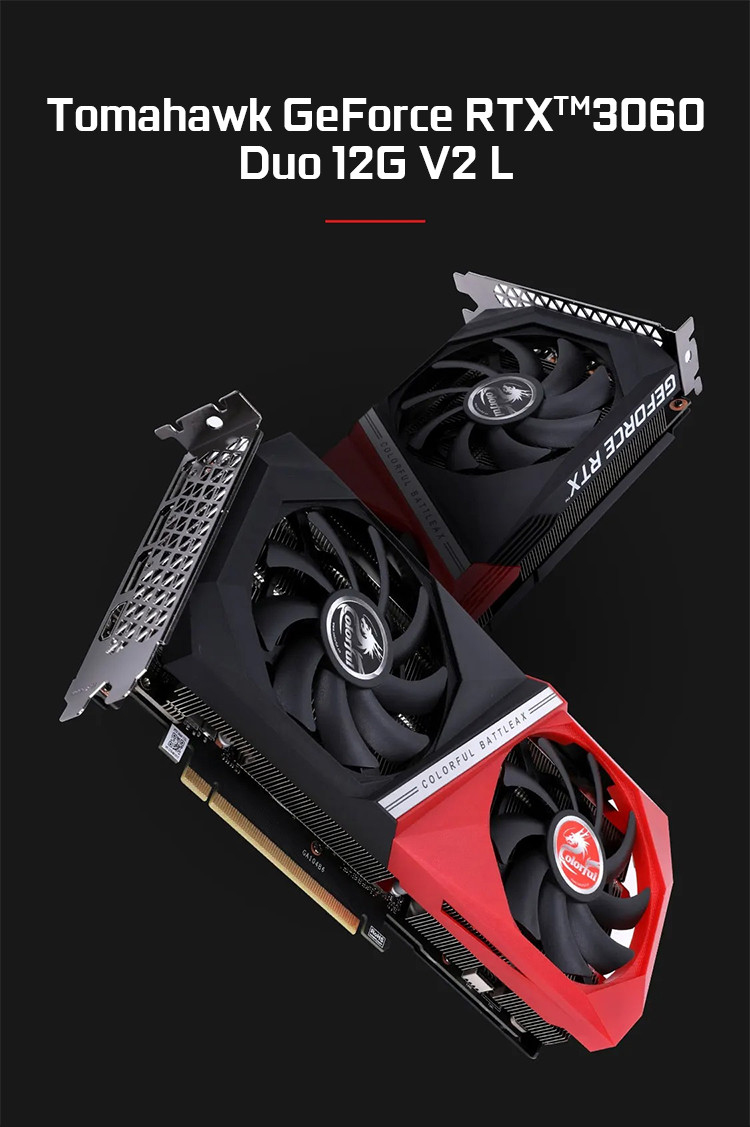 550W Gaming Graphics Card Tomahawk GeForce RTX 3060 DUO 12G L Dessert Card