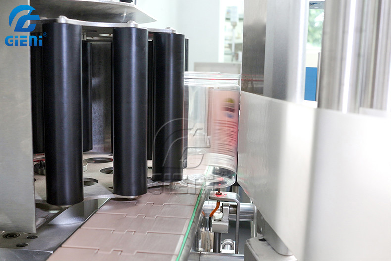 SS304 300pcs/Min Star Wheel Cosmetic Labeling Machine
