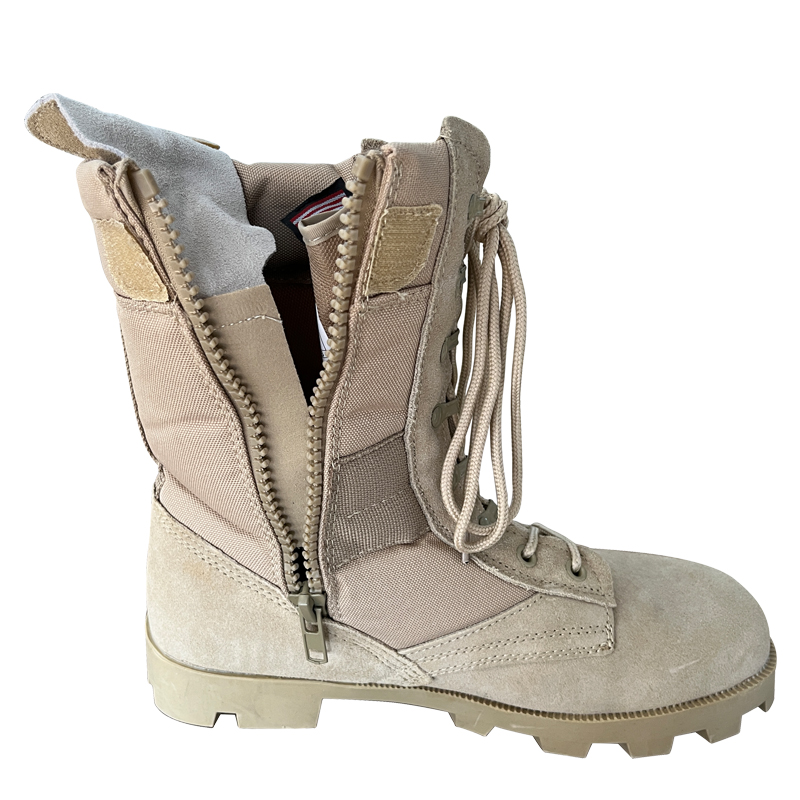 Men's Black and Brown Desert Training Boots US Size 6.5-12.5 for Spring Season Hiking