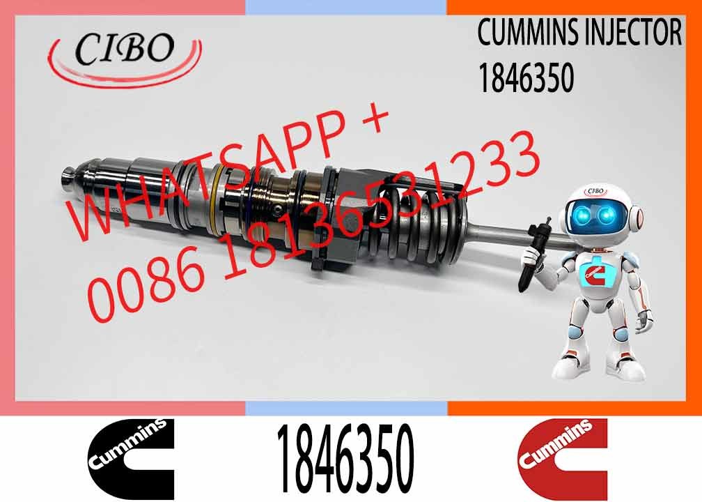 High Quality Common Rail Diesel Fuel Injector 1846315 1846350 For Scania HPI DC12.10/13 Engine For Cummins X15