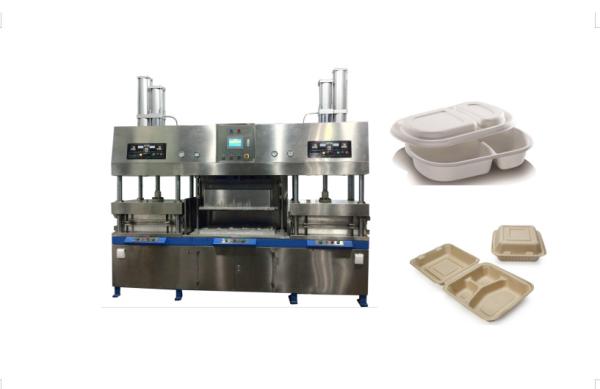 Quality Automatic Sugarcane Bagasse Plates Making Machine Default Power for sale