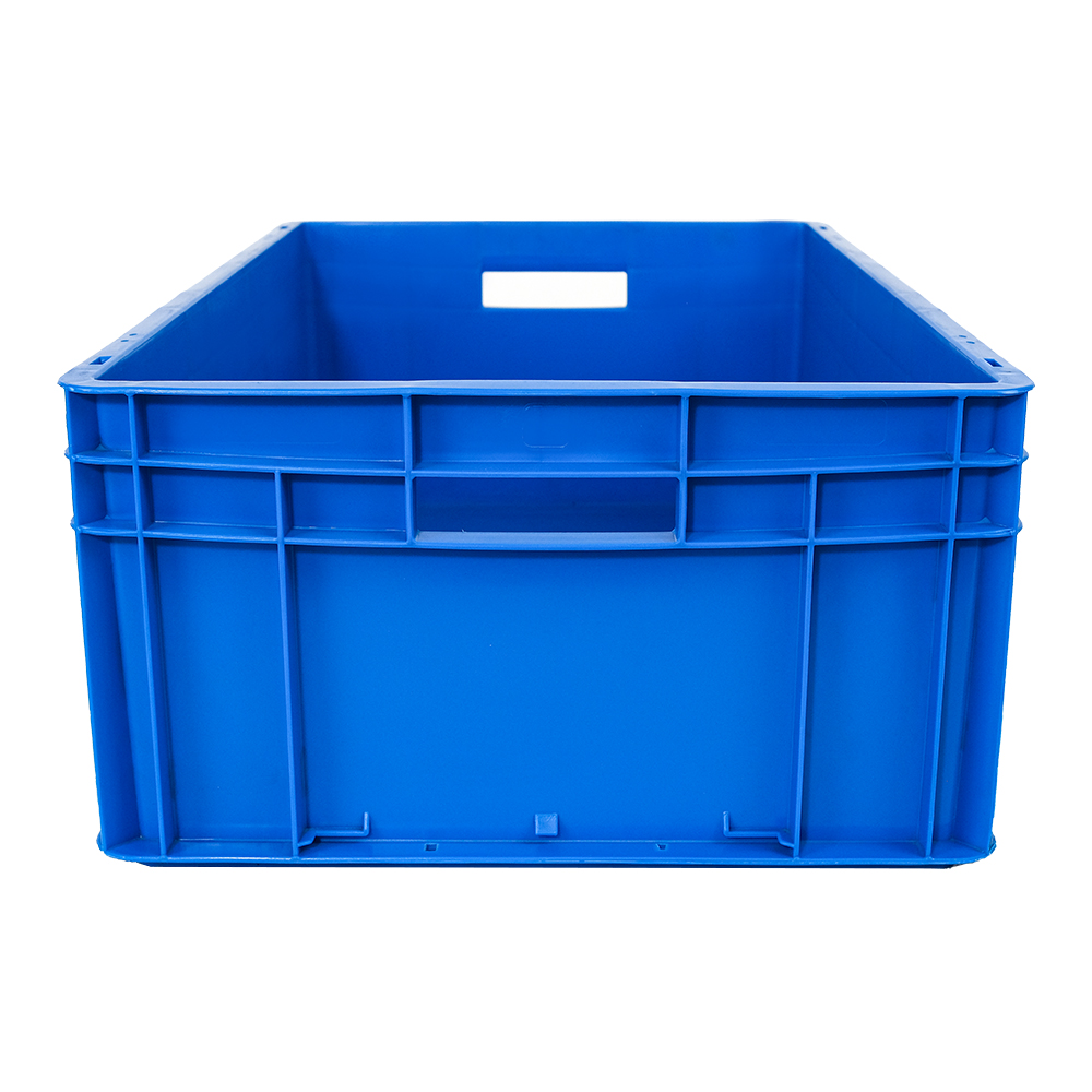 Stackable Plastic EURO Box Crates Durable and Spacious Storage Solution for Transport