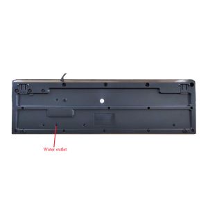 Rugged Waterproof Plastic Keyboard With 12 Function Keys And Numeric Keypad