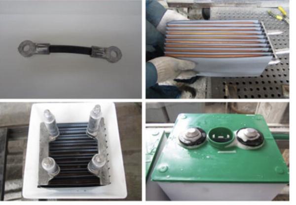 High quality Industrial Battery Connection Cables Customized Centre Length