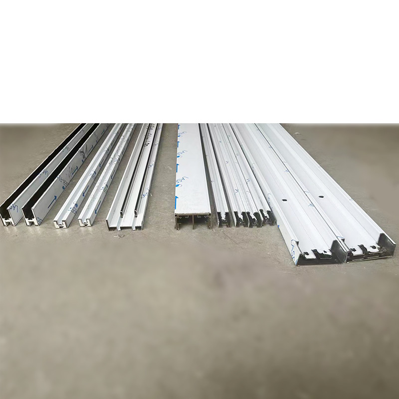 SUS304 Minimalist Stainless Steel Extrusion Profiles For Double Sliding Door