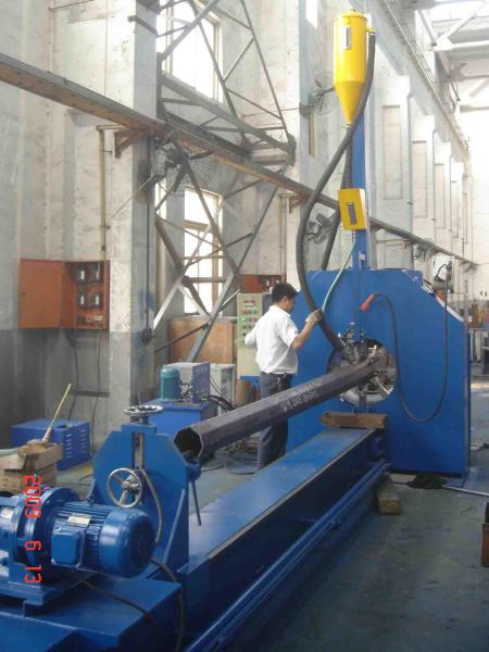 12000mm Length City Street Light Pole SAW Welding Machine Hydraulic Control