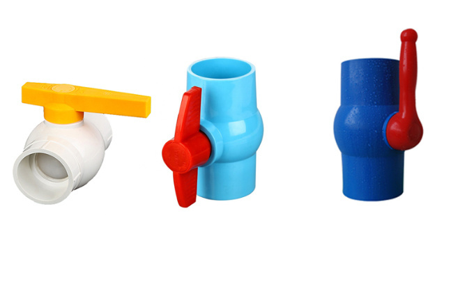 Factory Plastic Ball Valve PVC UPVC Octagonal Ball Valve Water Pipe Threaded Valves 2&quot; Inch CPVC Socket Ball Valve