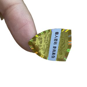 Tamper Proof Custom Hologram Stickers 3D Authenticity Certificate