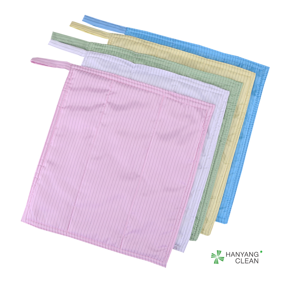 Polyester fiber and conductive fiber 3 layers microfiber cleaning cloth