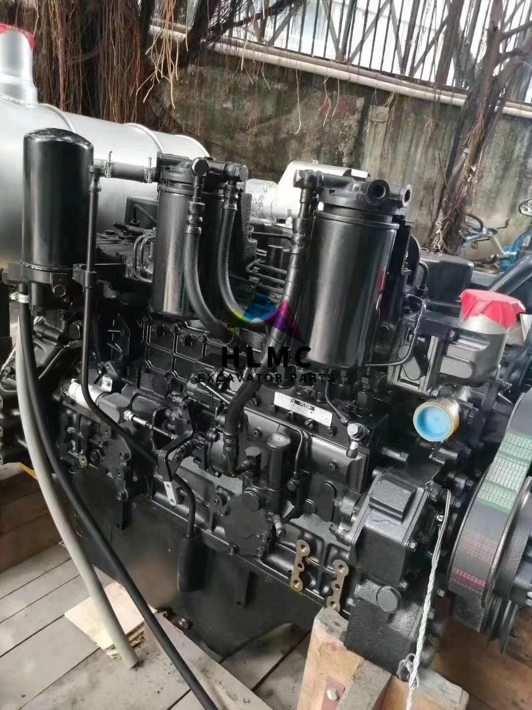 S6K Diesel Engine Assy S6KT S6K-T Complete Engine Motor 320C 320C E320C Excavator