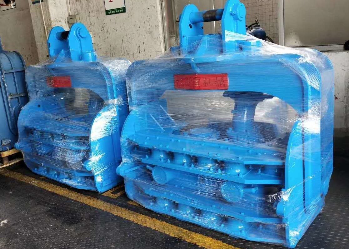 15-40 Ton Excavator Hydraulic Pile Vibratory Hammer For Sheet Pile Driver Vibro Hammer Excavator Attachment