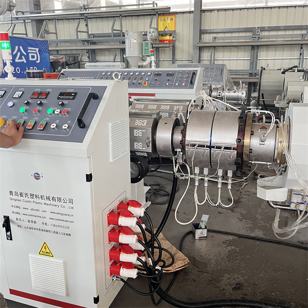 20-110mm HDPE PE PPR 2 Layers Plastic Pipe Extrusion Machine