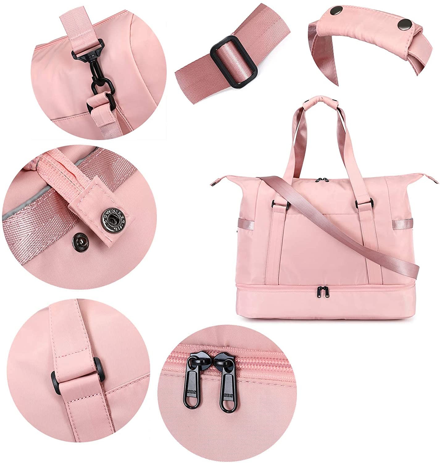 Big Custom Travel Bag Carry On Luggage Girls Hospital 15 16 Inch 16X7.3X15.5"