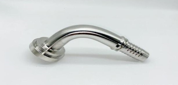 High Pressure Hydraulic Hose 90 Degree Pipe Flange Fittings 873911