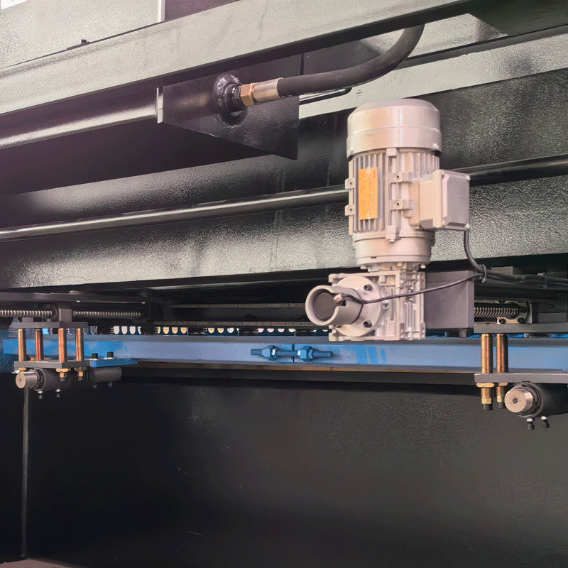 QC12K-4*2500 CNC Hydraulic Swing Shearing Machine With E21S Controller