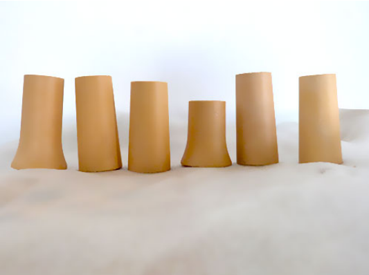 0.34% CaO Content Refractory 95% Zirconia Metering Nozzle for Steel Casting